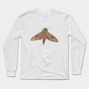 Pink-spotted Hawk Moth Long Sleeve T-Shirt